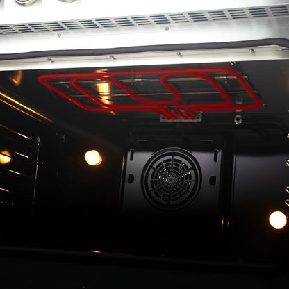 Cuisinière à induction Forno Torino de 36 pouces avec convection véritable et friture à air