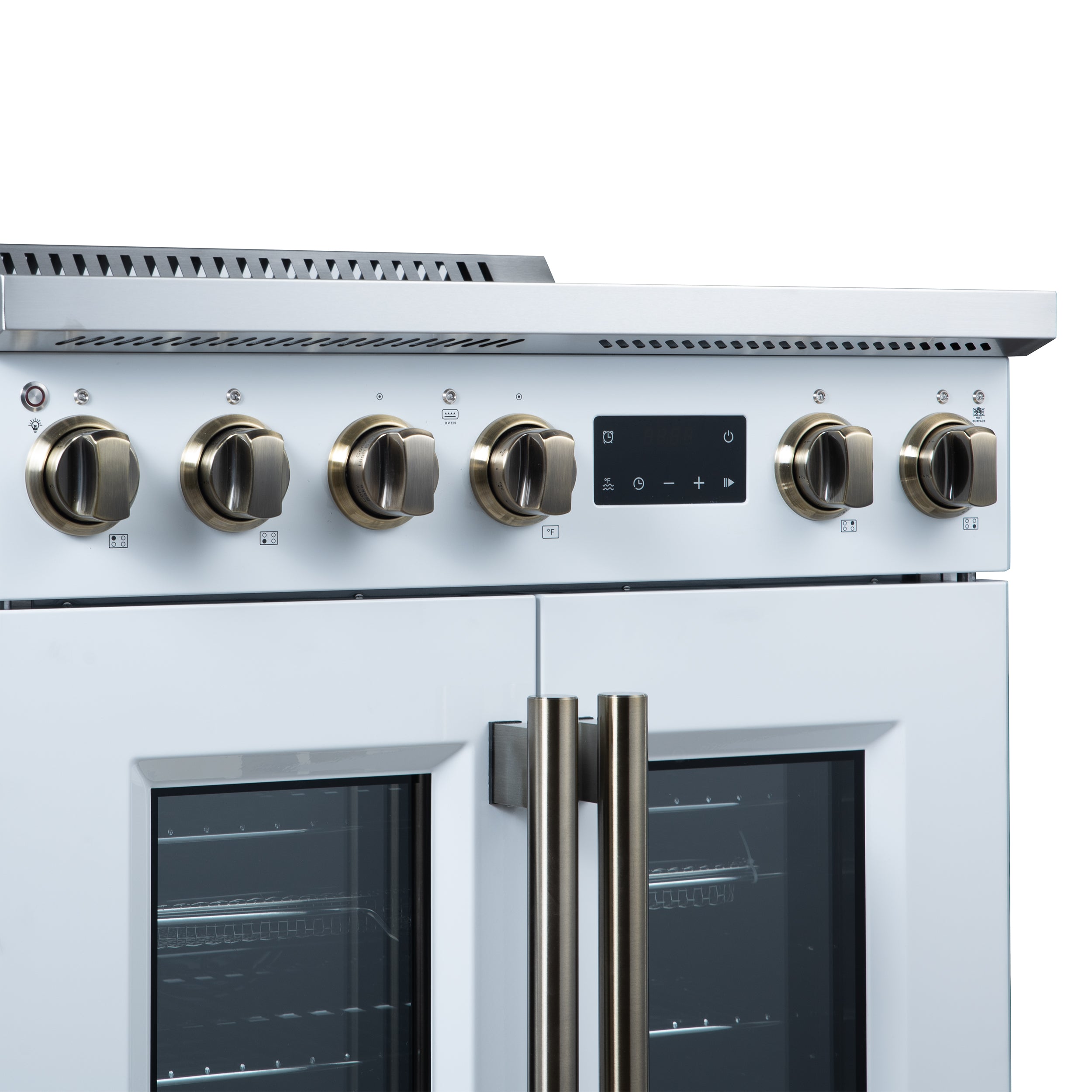 Torino French Door 30 Inch Induction Range with Air Fryer, Air