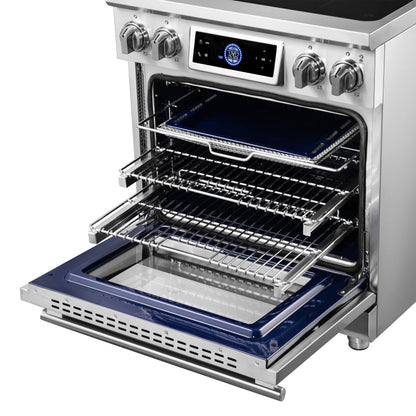Cuisinière à induction Forno Maximus 30 pouces avec friteuse à air