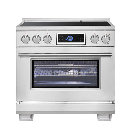 Cocina de inducción Forno Maximus de 36 pulgadas con freidora de aire