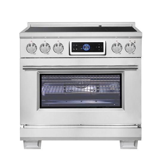 Cocina de inducción Forno Maximus de 36 pulgadas con freidora de aire