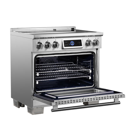 Cocina de inducción Forno Maximus de 36 pulgadas con freidora de aire