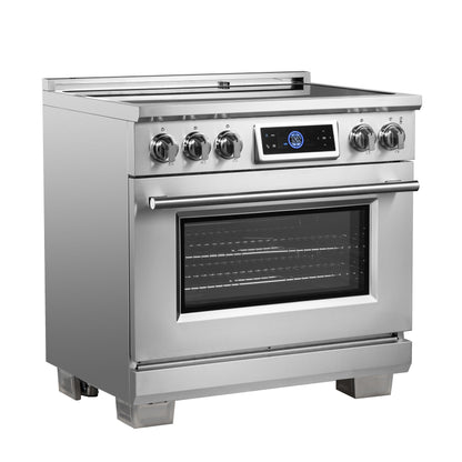 Cocina de inducción Forno Maximus de 36 pulgadas con freidora de aire