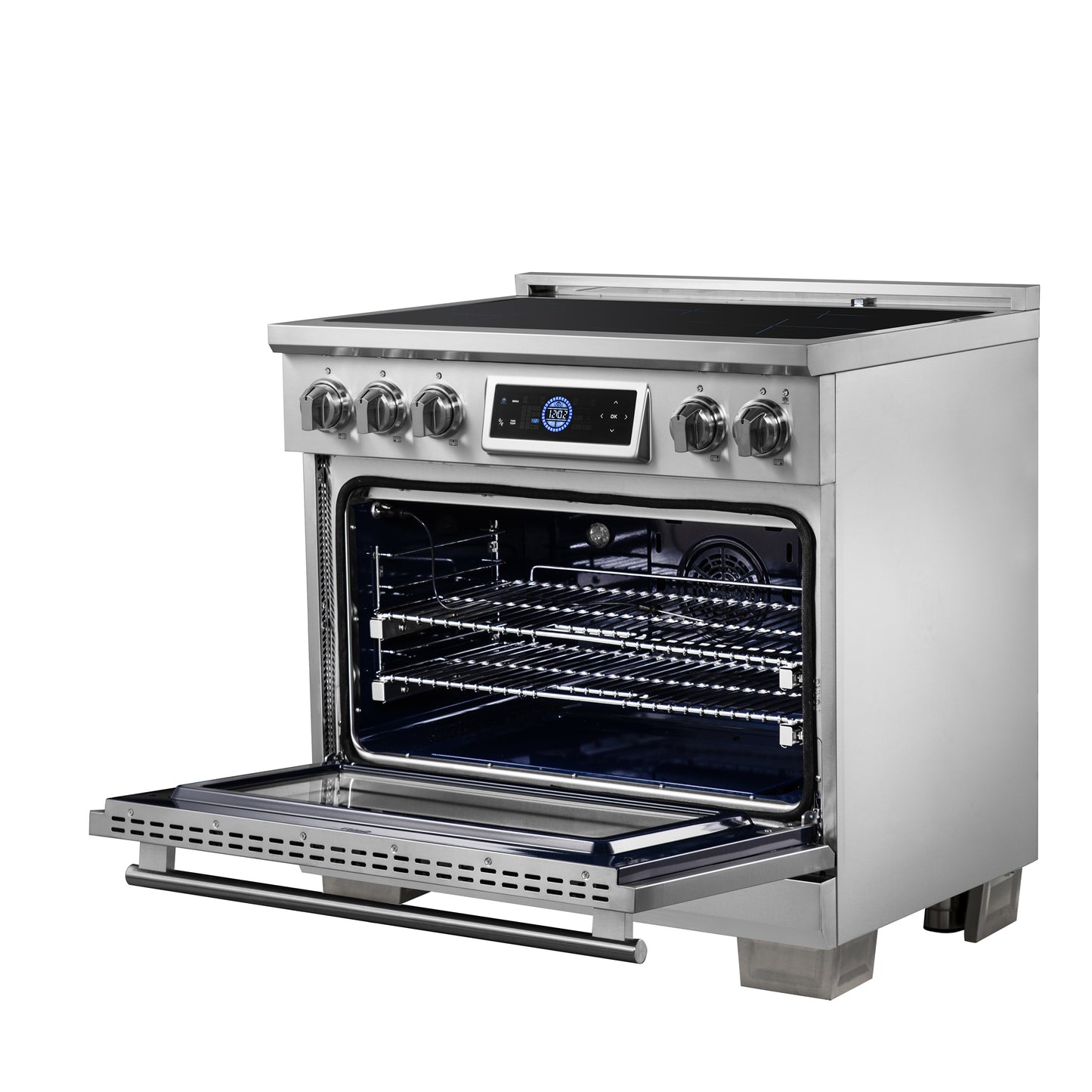Cocina de inducción Forno Maximus de 36 pulgadas con freidora de aire