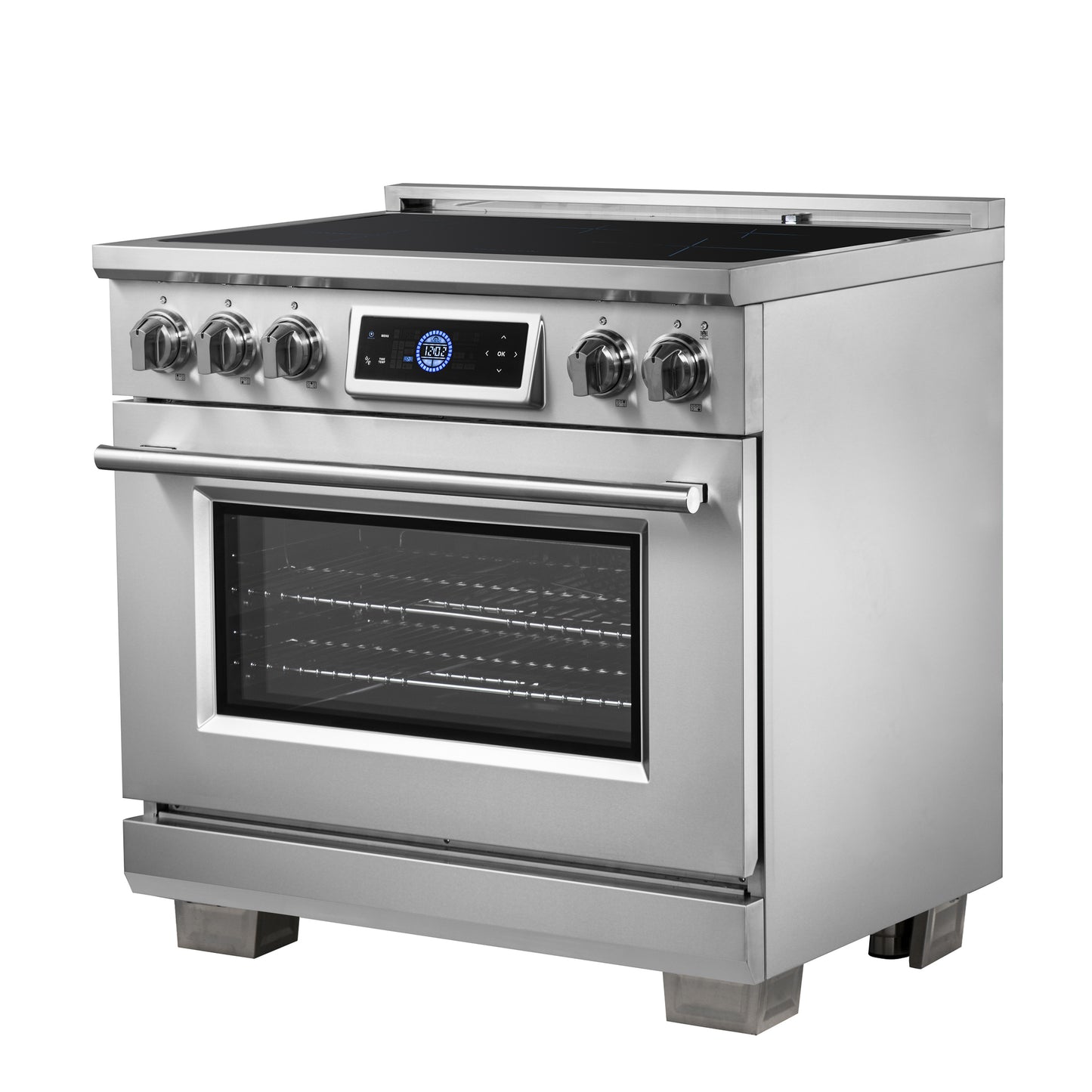 Cocina de inducción Forno Maximus de 36 pulgadas con freidora de aire