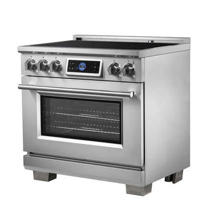Cocina de inducción Forno Maximus de 36 pulgadas con freidora de aire