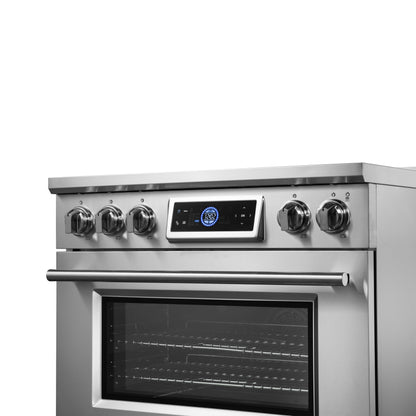 Cocina de inducción Forno Maximus de 36 pulgadas con freidora de aire