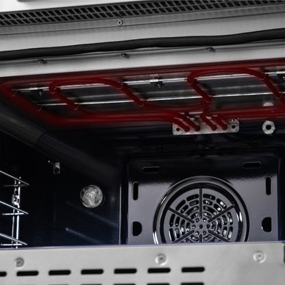 Cocina de inducción Forno Maximus de 36 pulgadas con freidora de aire