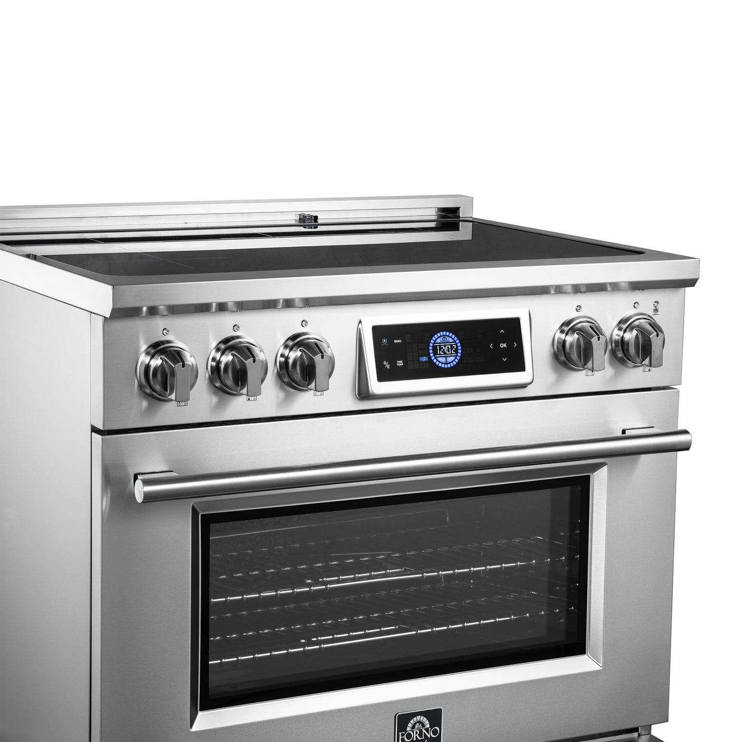 Cocina de inducción Forno Maximus de 36 pulgadas con freidora de aire