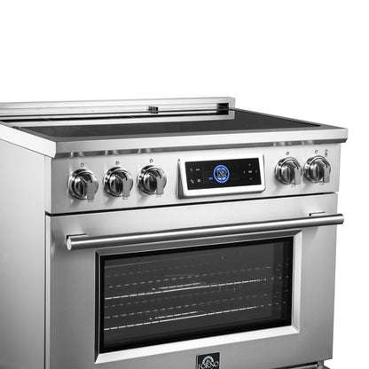 Cocina de inducción Forno Maximus de 36 pulgadas con freidora de aire