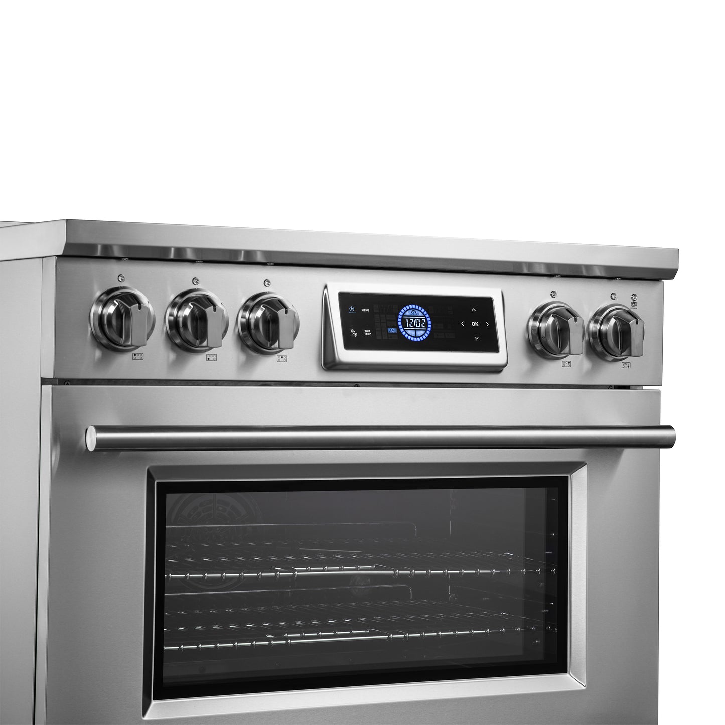 Cocina de inducción Forno Maximus de 36 pulgadas con freidora de aire
