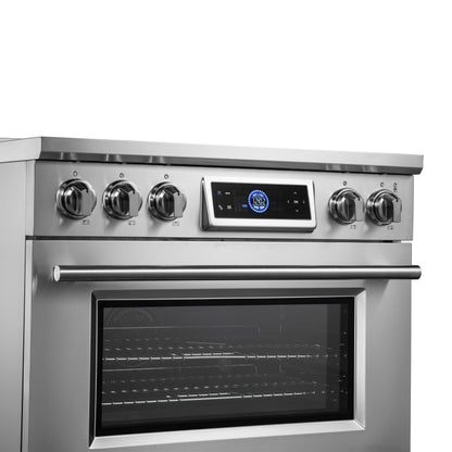 Cocina de inducción Forno Maximus de 36 pulgadas con freidora de aire