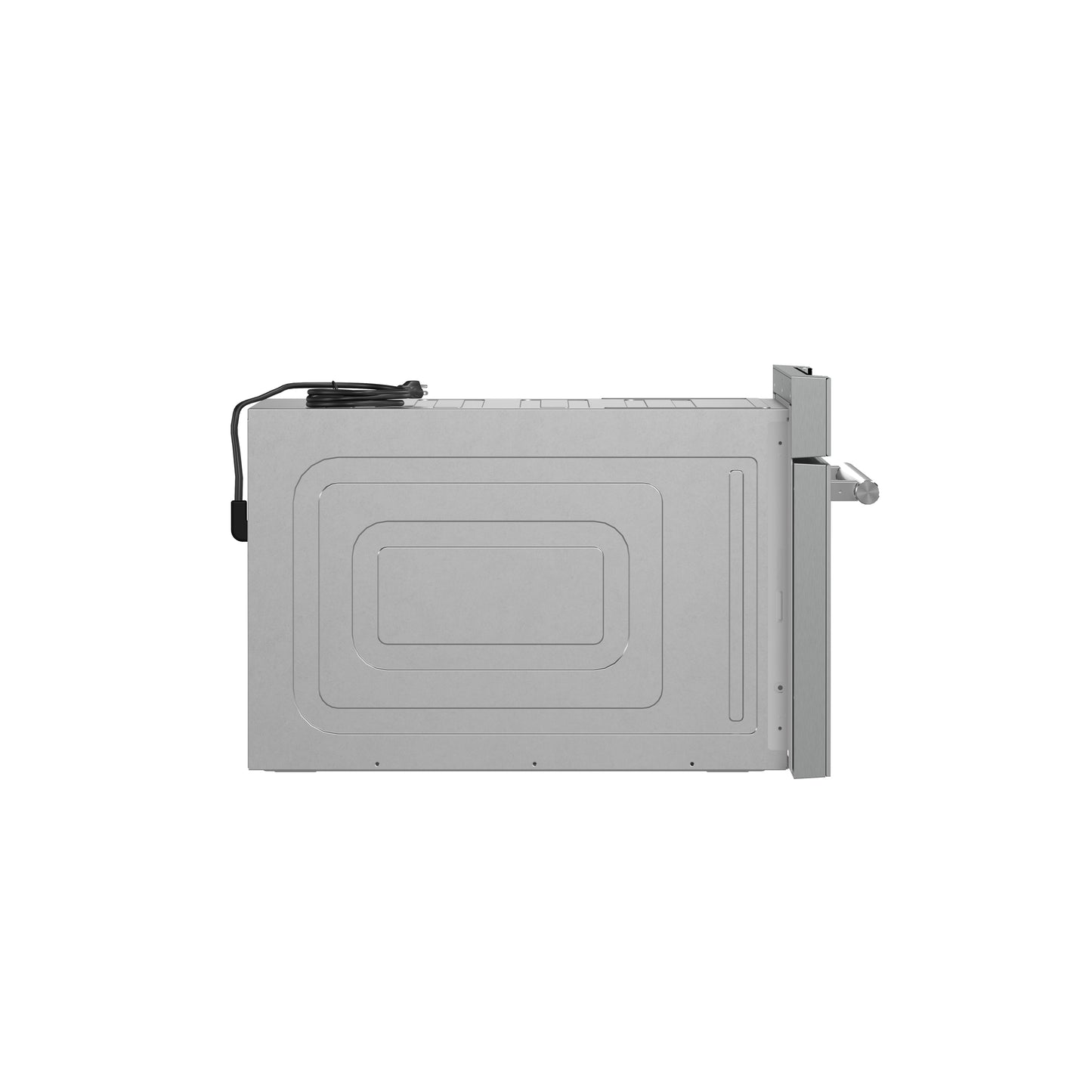 Microondas de cajón Forno Capoliveri de 30 pulgadas, acero inoxidable, 1.2 pies cúbicos, 1000 vatios, integrado, pantalla LCD táctil, apertura y cierre automáticos, 11 niveles de potencia, cocción con sensor