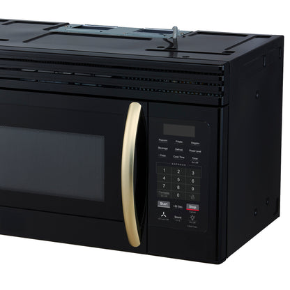 Four à micro-ondes Forno Scalo 30 pouces à installer au-dessus de la cuisinière, noir – 1,6 cu.ftVentilation de 300 pi³/min, commandes tactiles, éclairage LED
