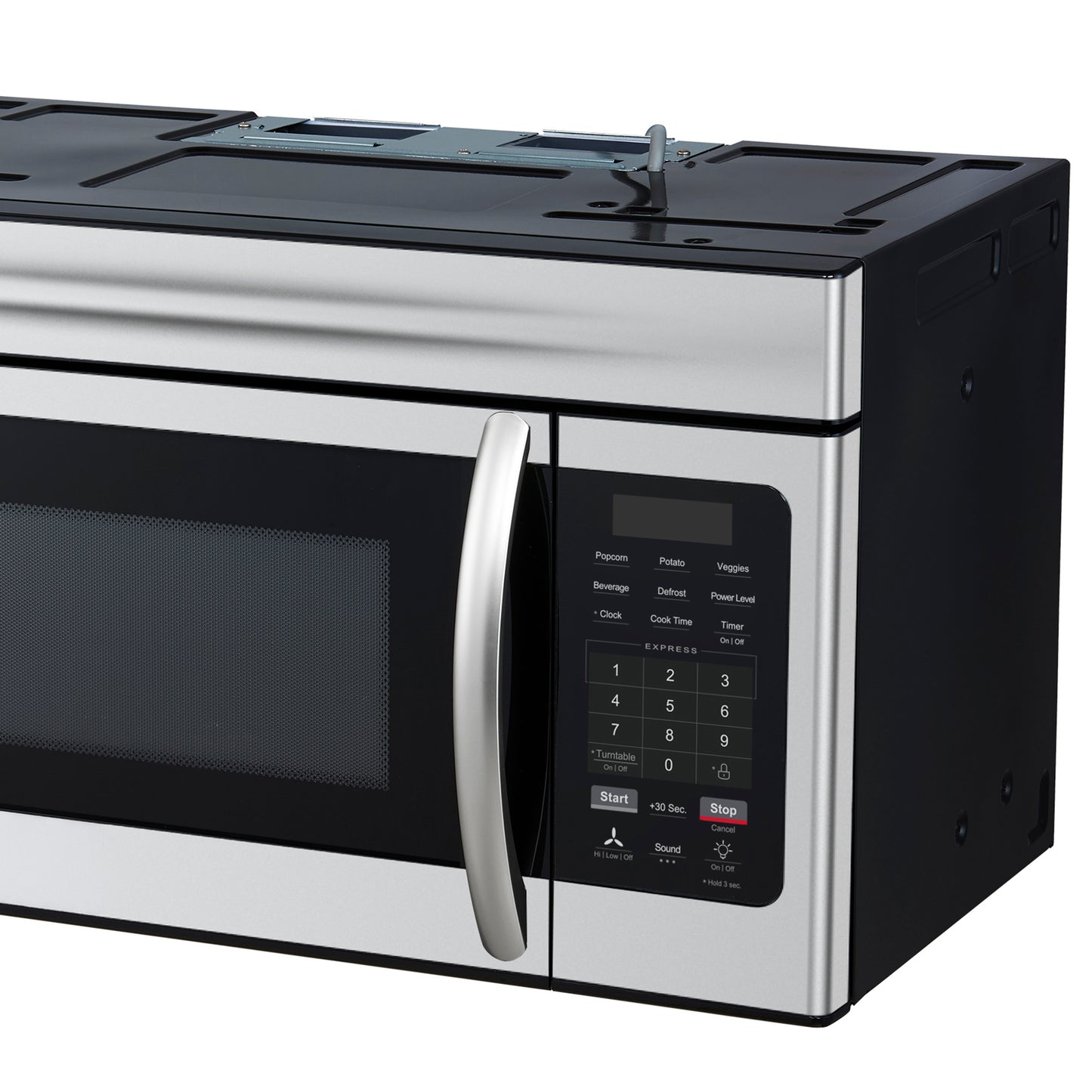 Four à micro-ondes Forno Scalo 30 pouces à installer au-dessus de la cuisinière, acier inoxydable – 1,6 cu.ftVentilation de 300 pi³/min, commandes tactiles, éclairage LED