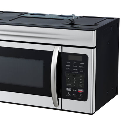 Four à micro-ondes Forno Scalo 30 pouces à installer au-dessus de la cuisinière, acier inoxydable – 1,6 cu.ftVentilation de 300 pi³/min, commandes tactiles, éclairage LED