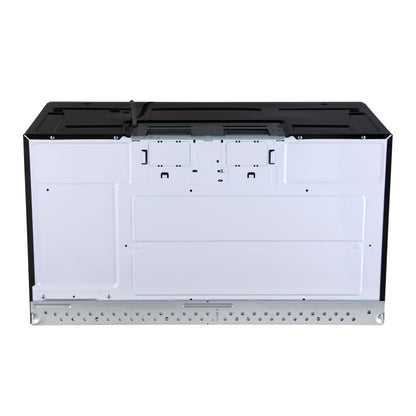 Microondas Forno Scalo de 30 pulgadas sobre la estufa, acero inoxidable, 1.6 pies cúbicos, ventilación de 300 CFM, control táctil, luz LED