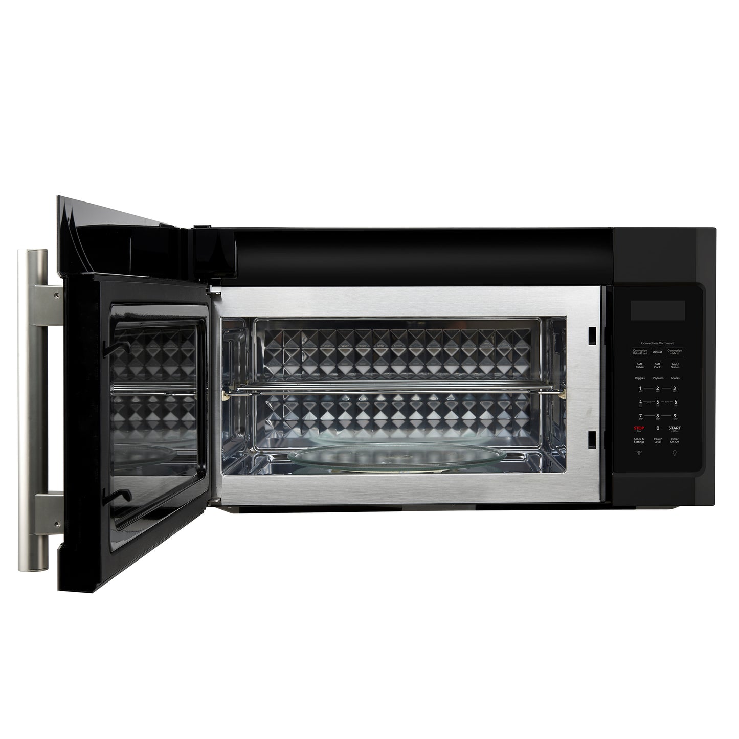 Four à micro-ondes à convection Forno Fornace de 30 pouces, noir – 1,5 pi³, ventilation de 300 pi³/min, commandes tactiles, éclairage DEL