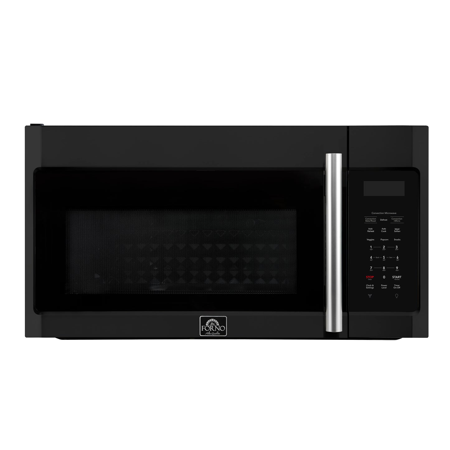 Four à micro-ondes à convection Forno Fornace de 30 pouces, noir – 1,5 pi³, ventilation de 300 pi³/min, commandes tactiles, éclairage DEL