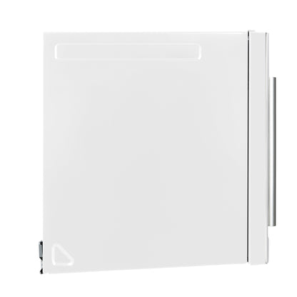 Microondas de convección Forno Fornace de 30 pulgadas sobre la estufa, blanco, 1.5 pies cúbicos, ventilación de 300 CFM, control táctil, luz LED