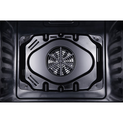 Four mural électrique Forno Villarosa de 30 pouces, acier inoxydable, capacité de 5 pi³, friture à air, nettoyage à la vapeur, commandes tactiles en verre