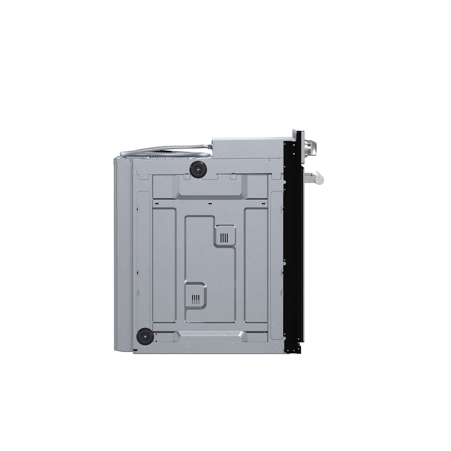 Horno de pared Forno Vomero de 30 pulgadas, acero inoxidable, capacidad de 5 pies cúbicos, 3550 vatios de convección, controles mecánicos, función de autolimpieza