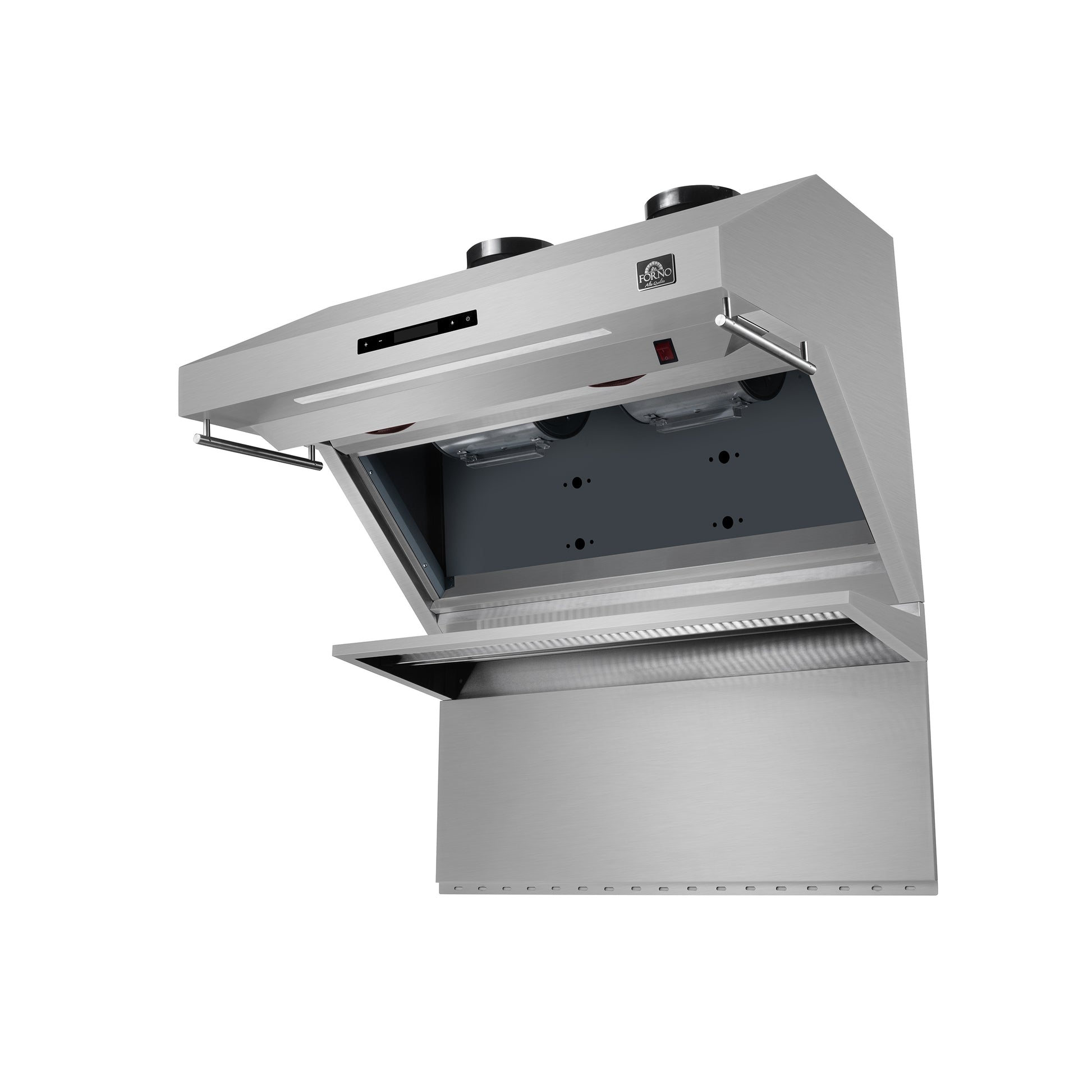 Forno Savona 36-Inch Wall Mount Range Hood, Baffle Filters, Backsplash Included - Forno Appliances
