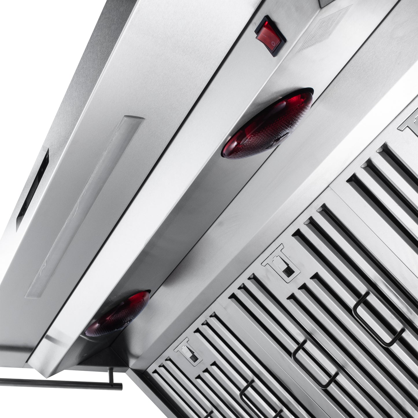 Forno Savona 48-Inch Wall Mount Range Hood, Baffle Filters, Backsplash Included - Forno Appliances