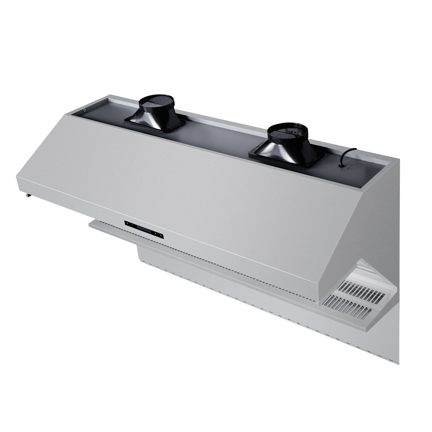 Savona 60-Inch Hotte Murale, Filtres À Chicane & Dosseret, Lampes Chauffantes
