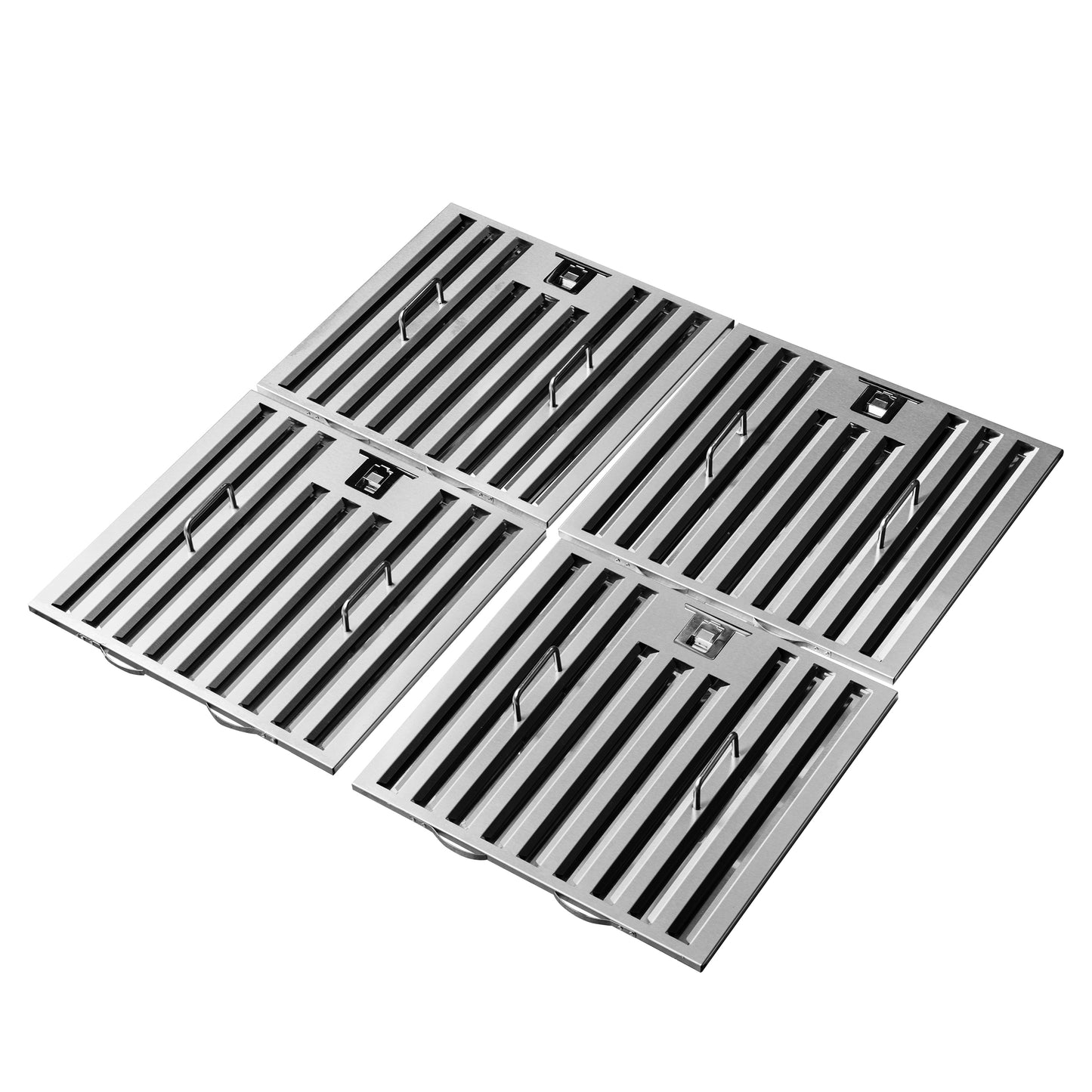 Savona 60-Inch Hotte Murale, Filtres À Chicane & Dosseret, Lampes Chauffantes