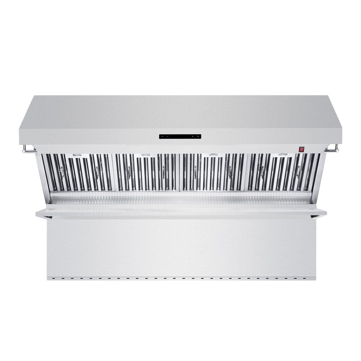Savona 60-Inch Hotte Murale, Filtres À Chicane & Dosseret, Lampes Chauffantes