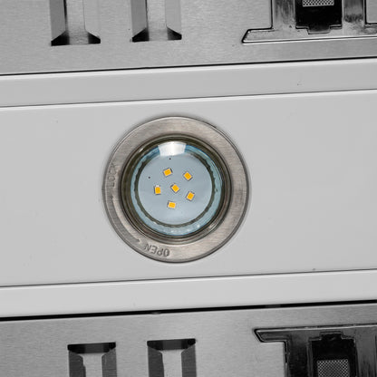 Campana extractora de pared Forno Aria de 60 pulgadas en color blanco