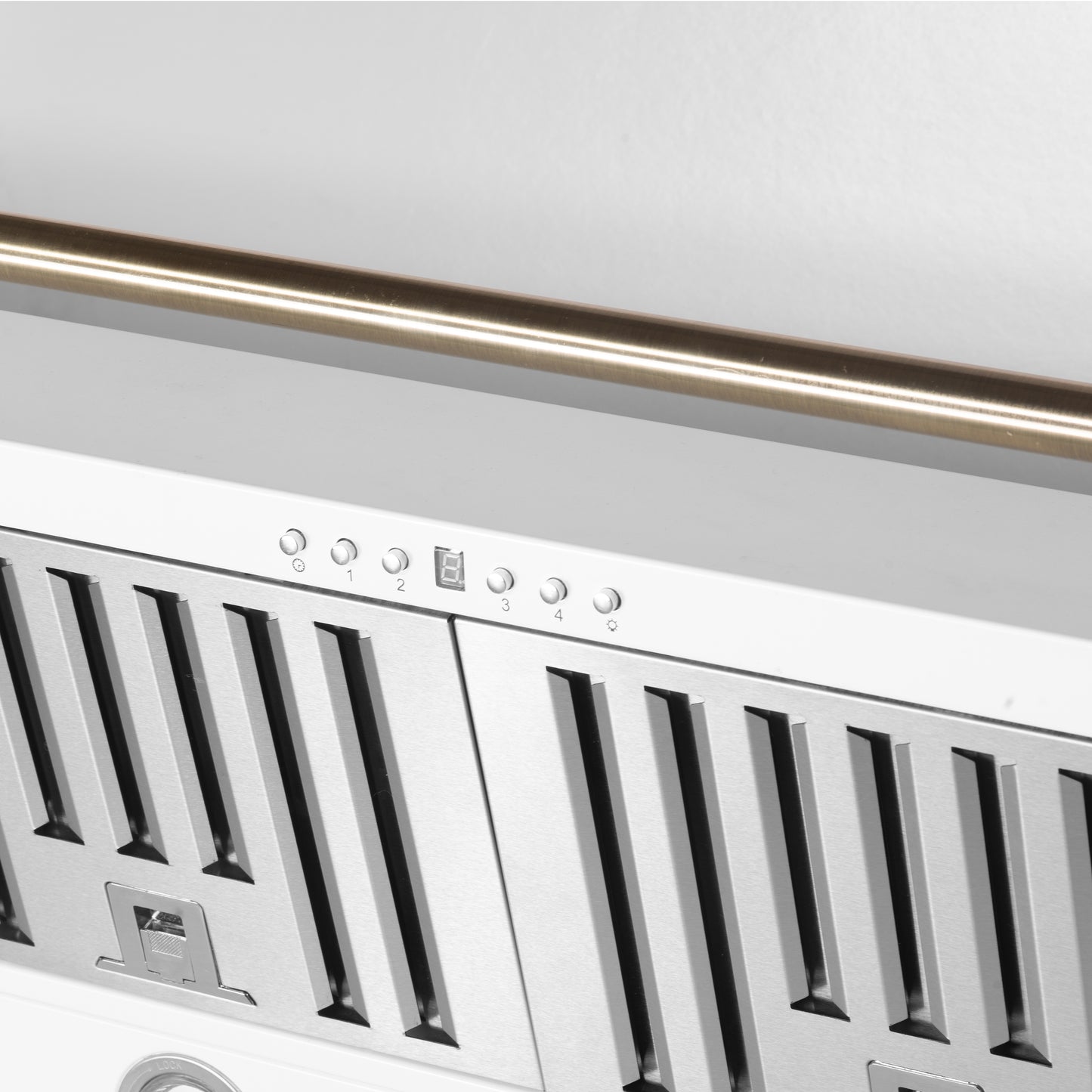 Campana extractora de pared Forno Aria de 60 pulgadas en color blanco