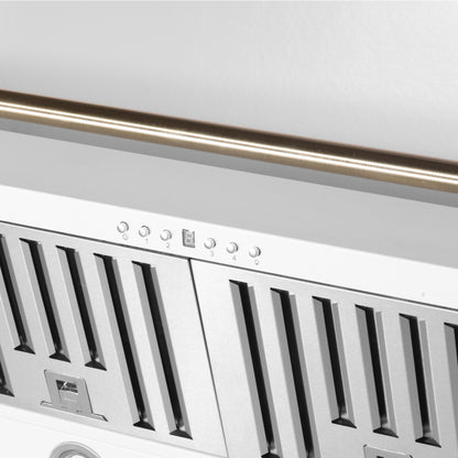 Campana extractora de pared Forno Aria de 60 pulgadas en color blanco