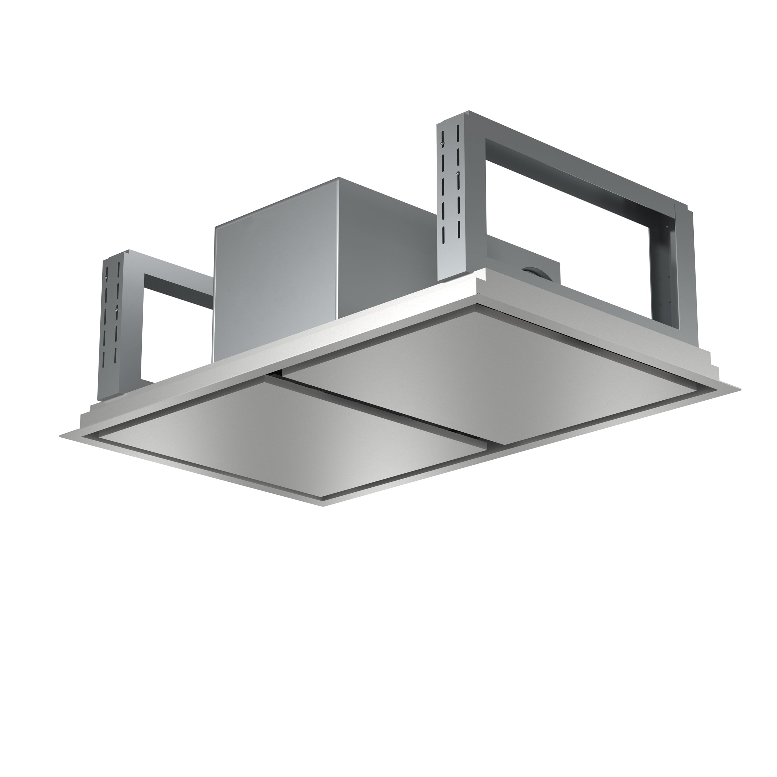 FORNO Arezzo 44-Inch Recessed Ceiling Range Hood, Dual Motors