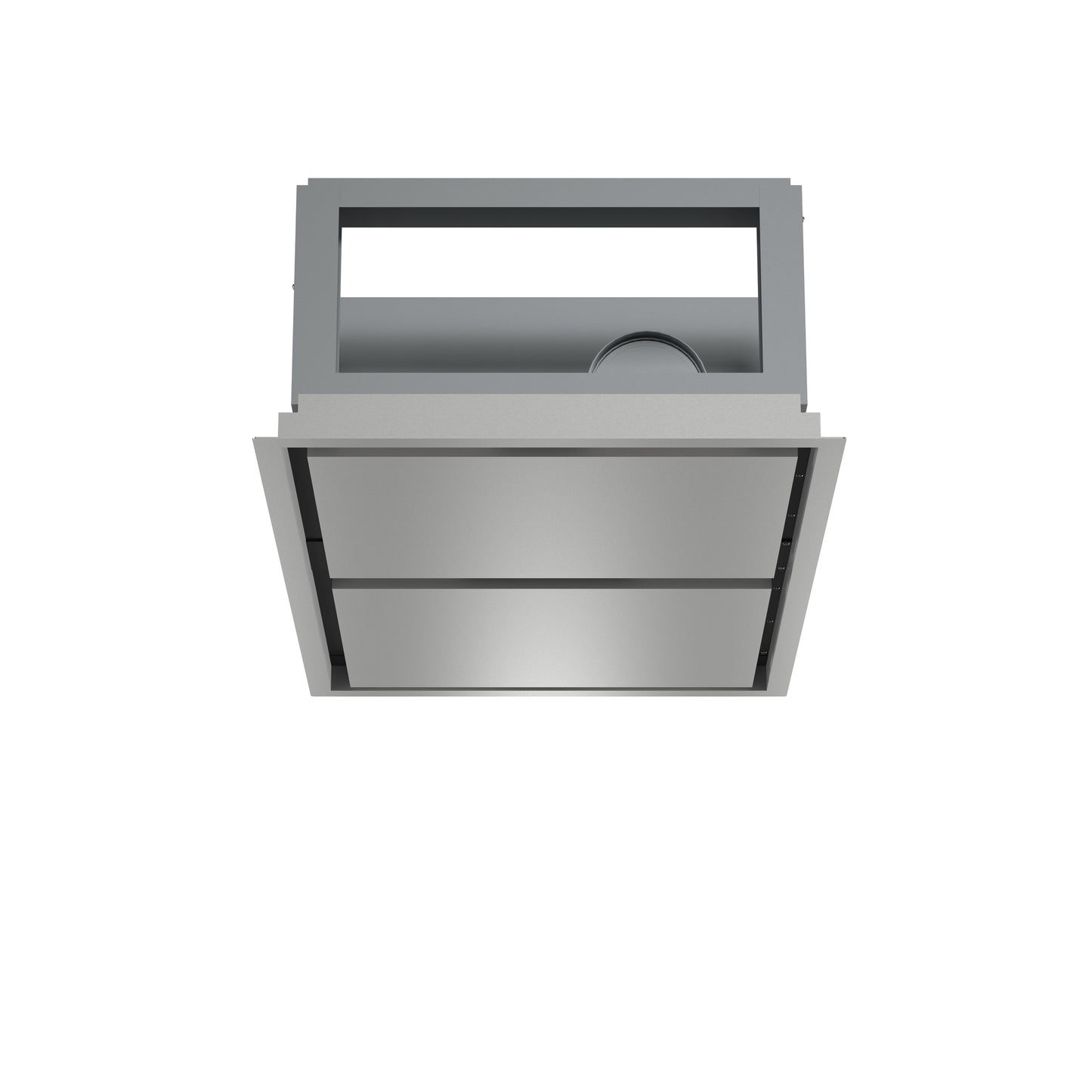 Campana extractora empotrada de techo FORNO Arezzo de 44 pulgadas, motores dobles, 1200 CFM, filtros híbridos, control remoto