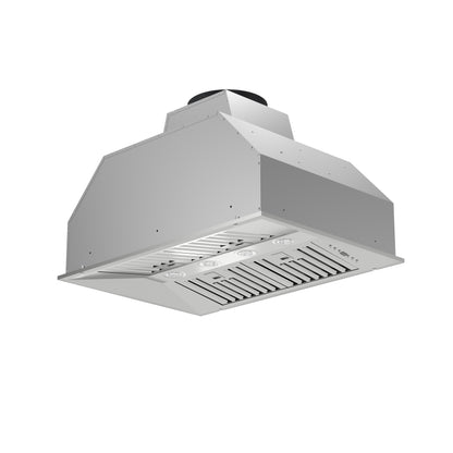 Campana extractora insertable Forno Altilia de 36 pulgadas, acero inoxidable, iluminación LED, filtros deflectores