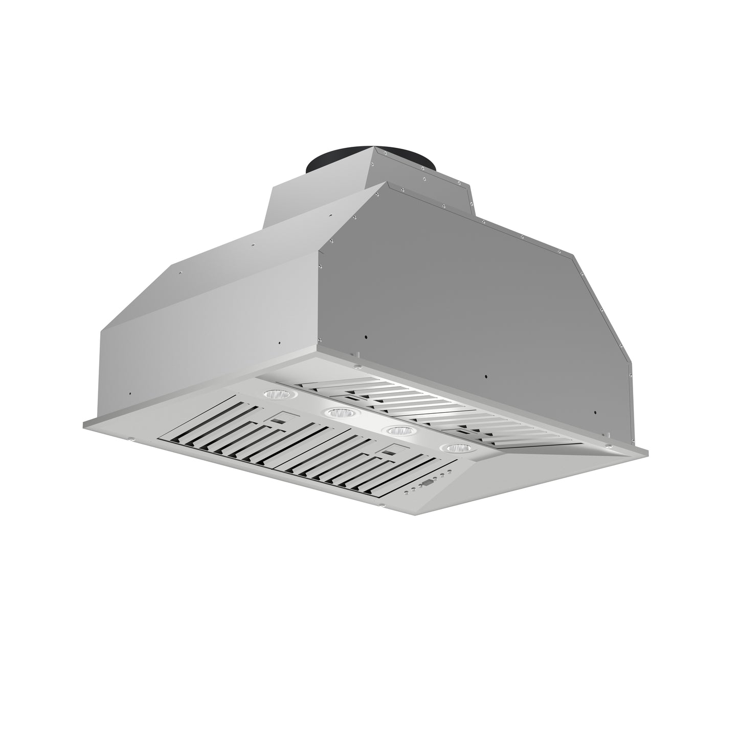 Campana extractora insertable Forno Altilia de 36 pulgadas, acero inoxidable, iluminación LED, filtros deflectores