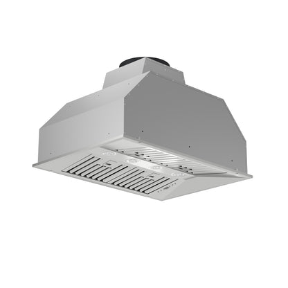 Campana extractora insertable Forno Altilia de 36 pulgadas, acero inoxidable, iluminación LED, filtros deflectores