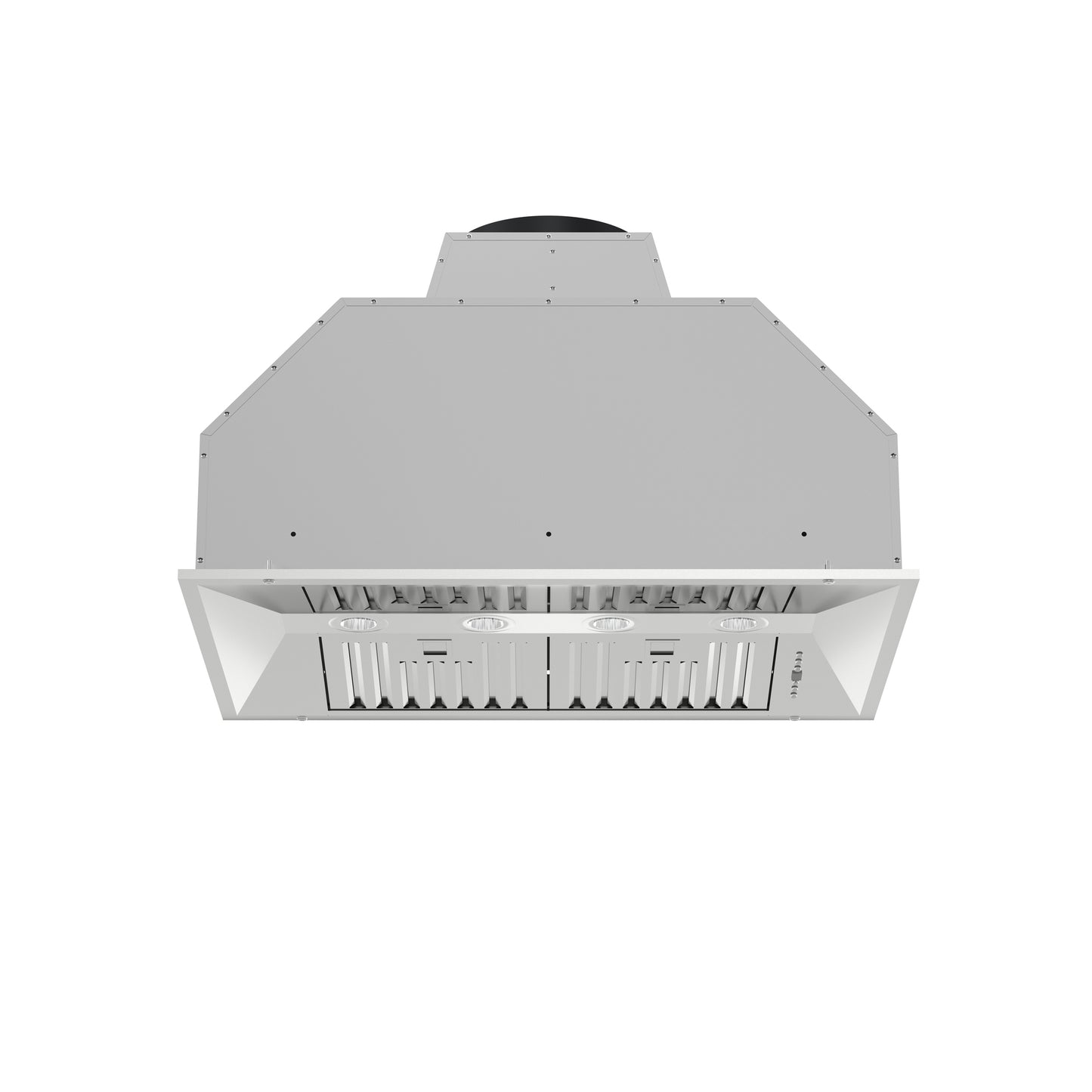 Campana extractora insertable Forno Altilia de 36 pulgadas, acero inoxidable, iluminación LED, filtros deflectores