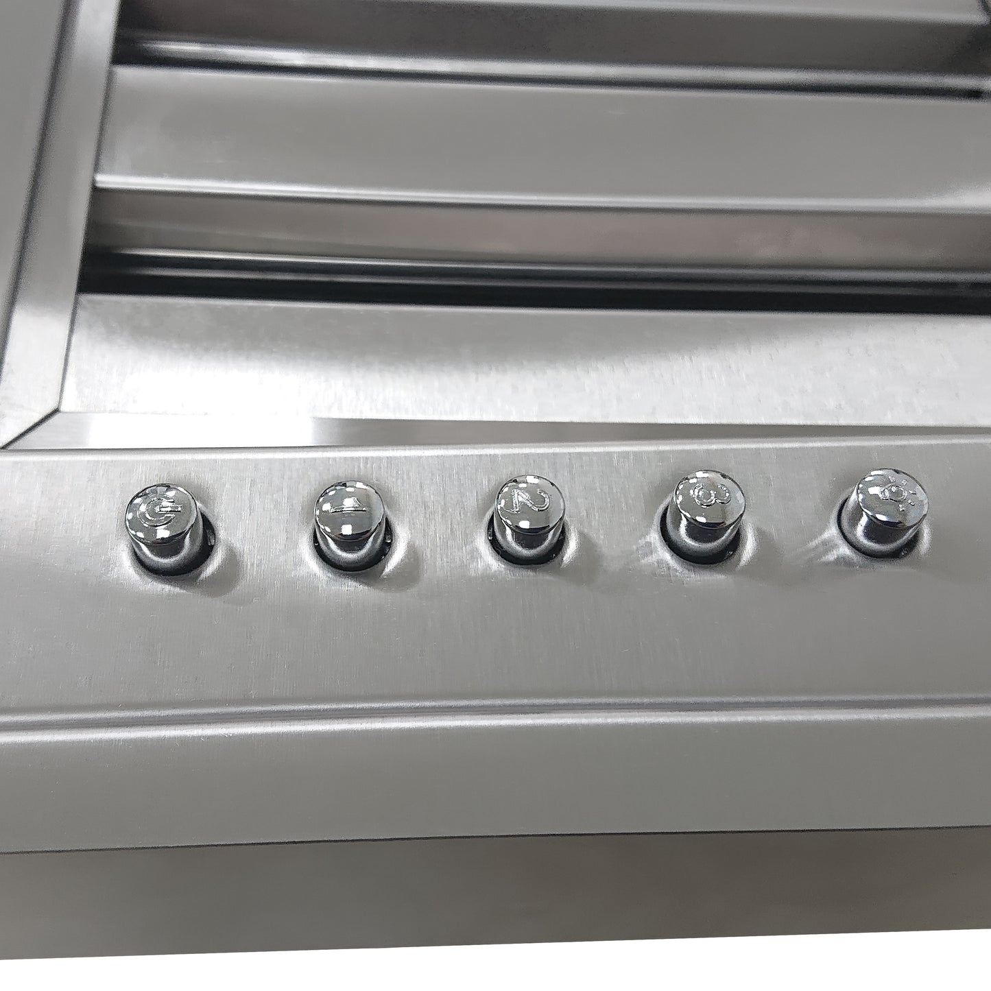 Campana extractora de inserción Forno Frassanito de 30 pulgadas, 450 CFM, filtros deflectores de acero inoxidable, iluminación LED