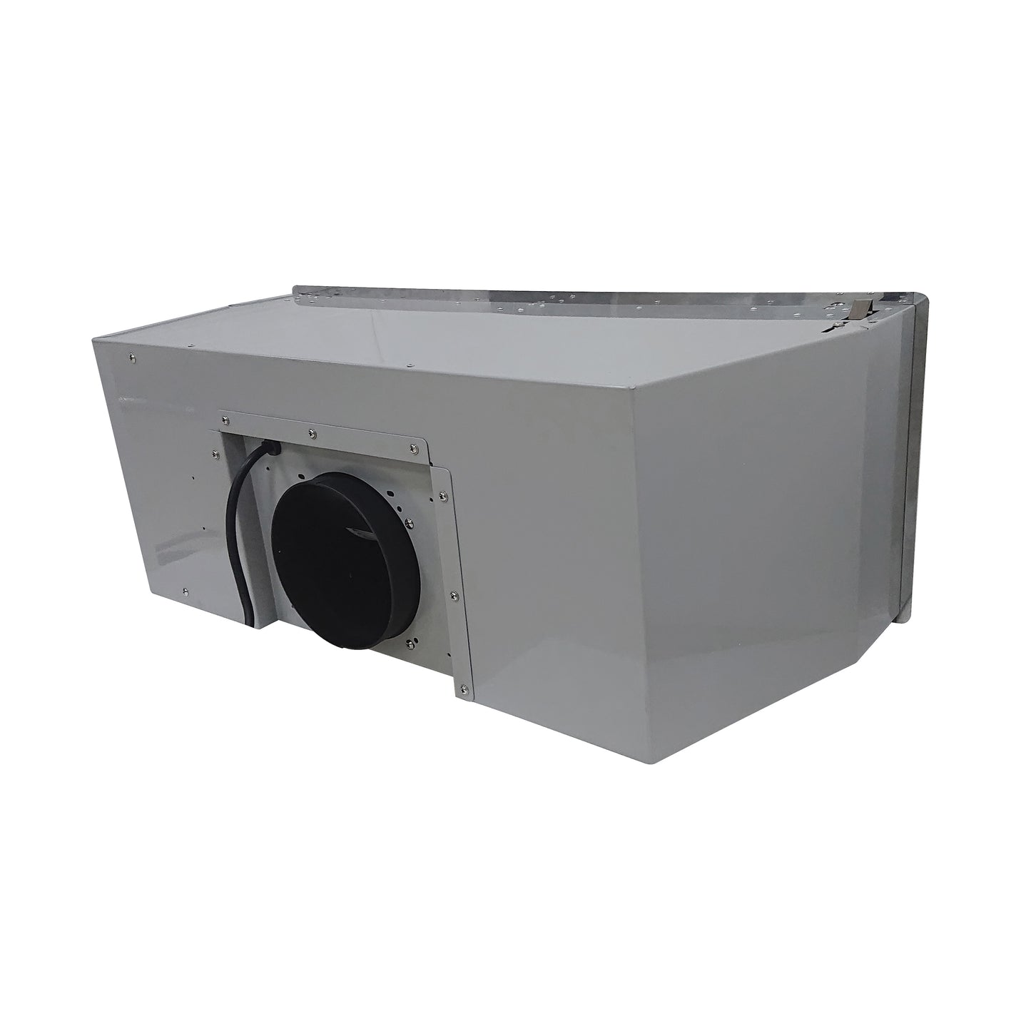 Forno Frassanito Hotte de cuisine encastrée de 30 pouces, 450 CFM, filtres à chicane en acier inoxydable, éclairage LED