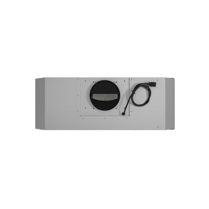 Campana extractora de inserción Forno Frassanito de 30 pulgadas, 450 CFM, filtros deflectores de acero inoxidable, iluminación LED