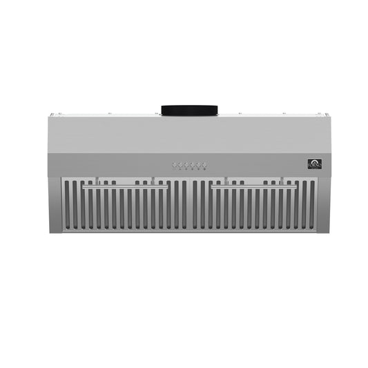 Campana extractora Forno Bari Espresso de 30 pulgadas, empotrada, de acero inoxidable, 600 CFM, iluminación LED, filtros deflectores aptos para lavavajillas, control de ventilador de 3 velocidades