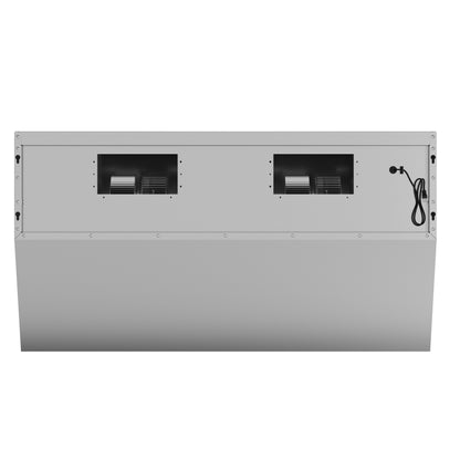 Campana extractora de pared Forno Savona de 48 pulgadas, filtros híbridos, protector contra salpicaduras incluido