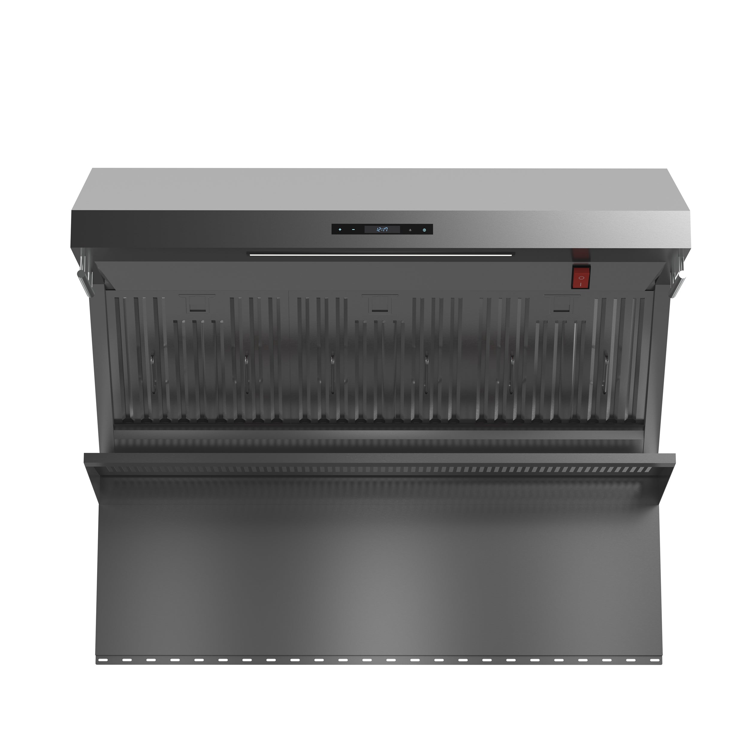 MARK&LONA MLF-3D-FN02 FREE チャコール Forno Savona 48-Inch Wall Mount Range Hood, Baffle Filters
