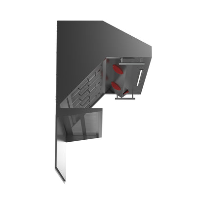 Campana extractora de pared Forno Savona de 48 pulgadas, filtros deflectores y protector contra salpicaduras incluido