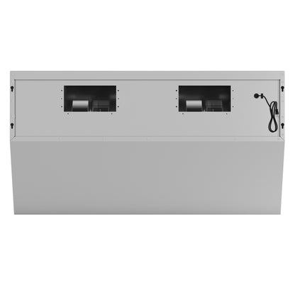 Campana extractora de pared Forno Savona de 48 pulgadas, filtros deflectores y protector contra salpicaduras incluido