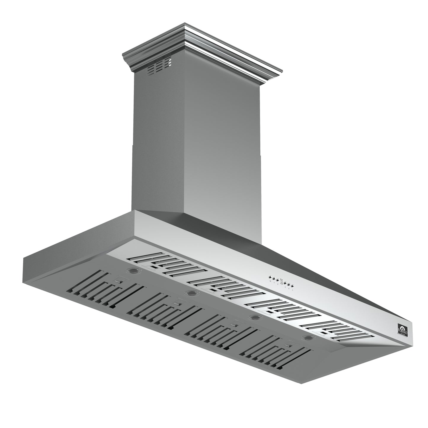 Campana extractora de pared Forno Orvieto de 60 pulgadas, iluminación LED, resistente, acero inoxidable