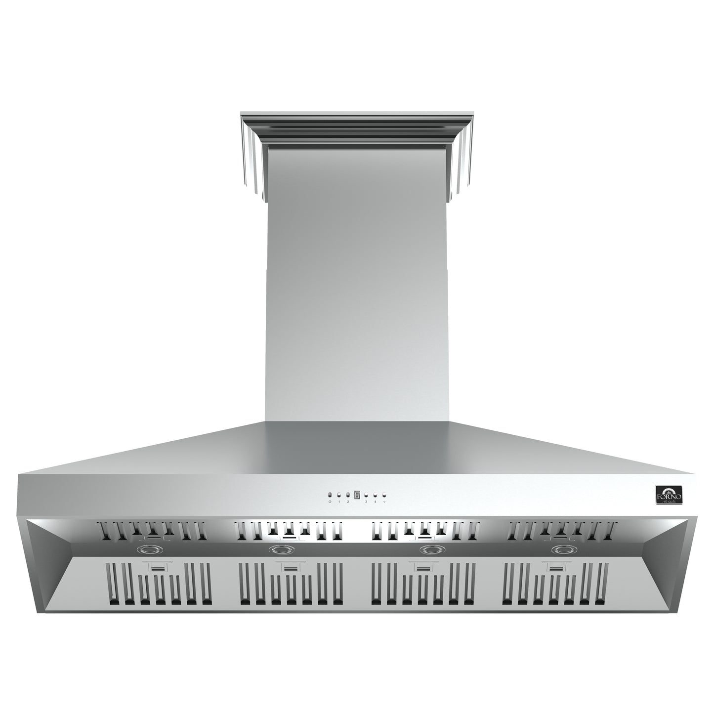 Campana extractora de pared Forno Orvieto de 60 pulgadas, iluminación LED, resistente, acero inoxidable